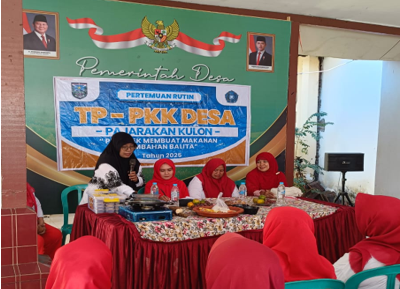 Pertemuan Rutin TP-PKK Desa Pajarakan Kulon